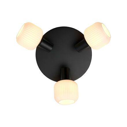 NORDLUX Milford Mini 3-Rondel stropní svítidlo černá 2412606003
