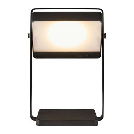 NORDLUX Saulio Solar venkovní bateriové svítidlo černá 2418035003