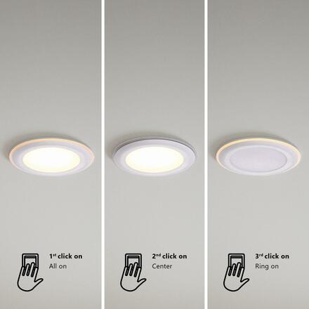 NORDLUX vestavné svítidlo Elkton 14 12W LED bílá 47530101