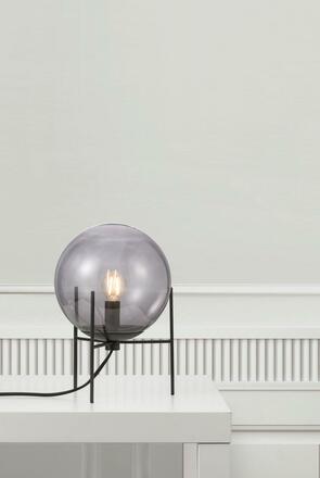 NORDLUX stolní lampa Alton 15W E14 černá kouřová 47645047