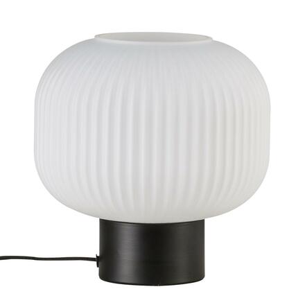 NORDLUX stolní lampa Milford 4W E27 černá opál 48965001