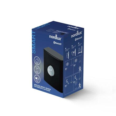 NORDLUX soumrakové a pohybové čidlo Smart  černá 49091003