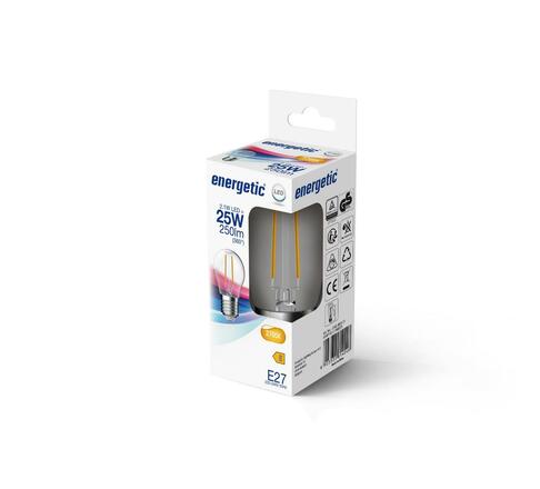 NORDLUX LED žárovka kapka G45 E27 250lm C čirá 5182001121