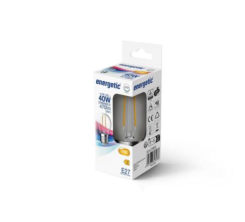 NORDLUX LED žárovka kapka G45 E27 470lm Dim C čirá 5182006321