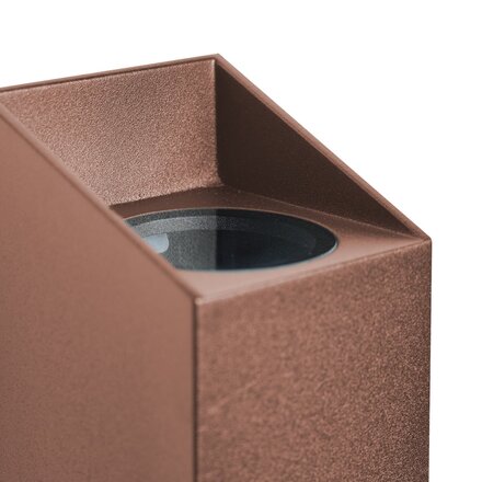 NORDLUX Nico Square 22 venkovní nástěnné svítidlo rez 2218221009