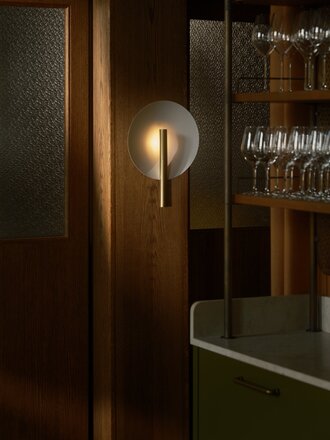 NORDLUX Furiko nástěnné svítidlo broušená mosaz 2320241035