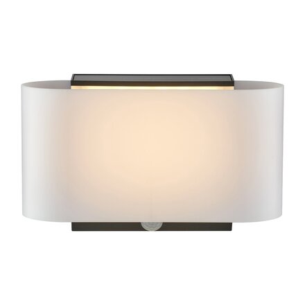 NORDLUX Piola Solar Light venkovní nástěnné svítidlo solární bílá 2418051001