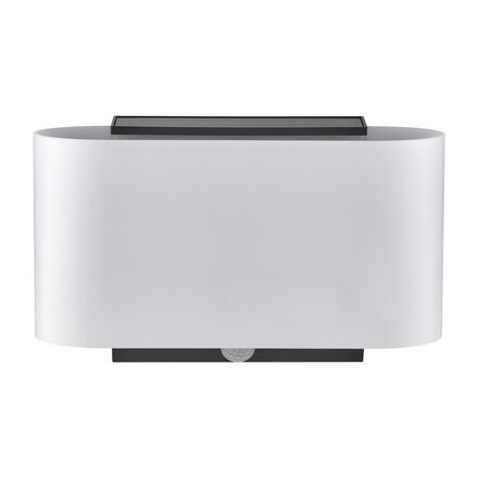 NORDLUX Piola Solar Light venkovní nástěnné svítidlo solární bílá 2418051001