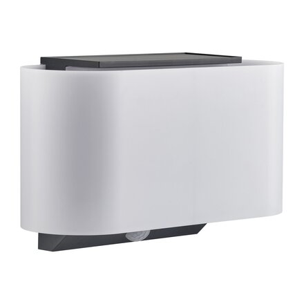 NORDLUX Piola Solar Light venkovní nástěnné svítidlo solární bílá 2418051001