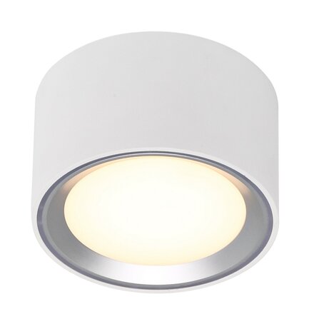 NORDLUX přisazené downlight svítidlo Fallon H60 bílá / kartáč. ocel 47540132