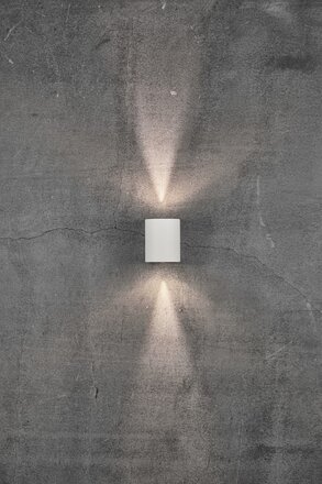 NORDLUX venkovní nástěnné svítidlo Canto 2 2x6W LED bílá čirá 49701001