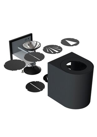 NORDLUX venkovní nástěnné svítidlo Canto 2 2x6W LED bílá čirá 49701001