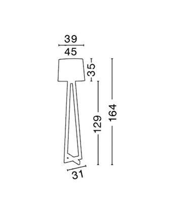 NOVA LUCE stojací lampa ALMA přírodní dřevo bílé stínidlo černý kabel E27 1x12W bez žárovky 40202