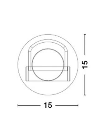 Nova Luce Nástěnné LED svítidlo Polso ve stylovém designu NV 6161202