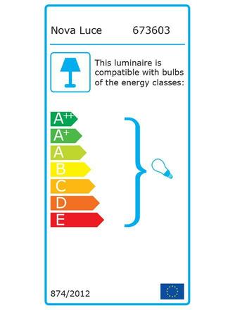 NOVA LUCE závěsné svítidlo PIETRA černý kov E27 3x12 W 673603