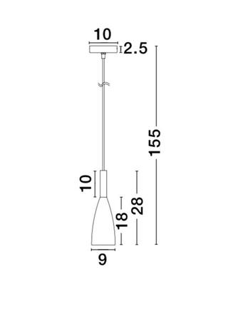 NOVA LUCE závěsné svítidlo GRANT černý hliník přírodní dřevo černý kabel E14 1x5W IP20 bez žárovky 8883802