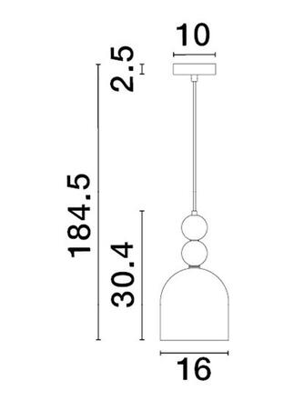 NOVA LUCE závěsné svítidlo MURANO zlatý kov lesklé světle zelené, modré a růžové sklo E14 1x5W 230V IP20 bez žárovky 9009233