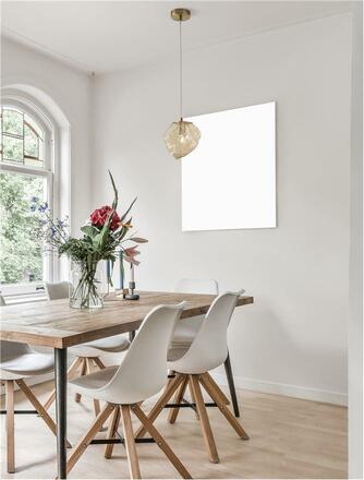 NOVA LUCE závěsné svítidlo ODELLE mosazný zlatý kov a jantarové sklo E14 1x5W 230V IP20 bez žárovky 9009253