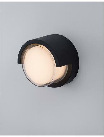 Nova Luce Venkovní nástěnné kruhové světlo MAX NV 9026002