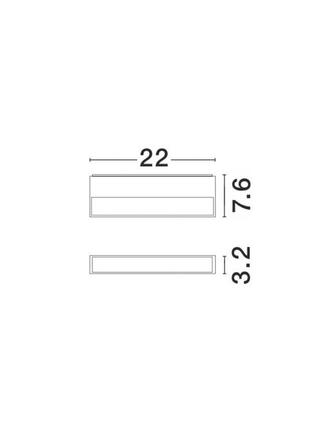 NOVA LUCE venkovní nástěnné svítidlo FUNGO bílý hliník skleněný difuzor LED 12W 3000K 220-240V 120st. IP65 světlo dolů 9027202