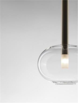 NOVA LUCE závěsné svítidlo AMELIA zlatá a čiré sklo G9 1x5W 230V IP20 bez žárovky 9028829