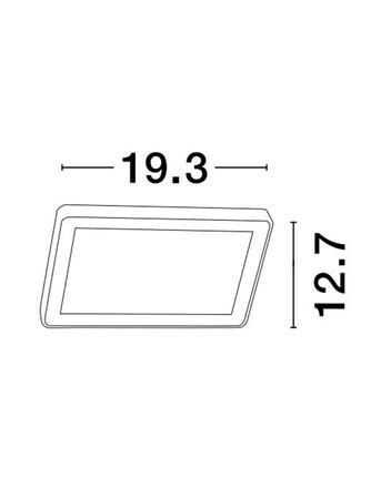 NOVA LUCE venkovní nástěnné svítidlo NOBU černý hliník a tvrzený skleněný difuzor silikonové těsnění LED 15W 3000K 220-240V IP65 9060206