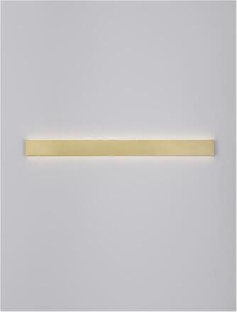NOVA LUCE nástěnné svítidlo SELINE zlatý hliník LED Philips 36W 230V 3000K IP44 9060912