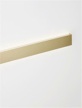 NOVA LUCE nástěnné svítidlo SELINE zlatý hliník LED Philips 36W 230V 3000K IP44 9060912