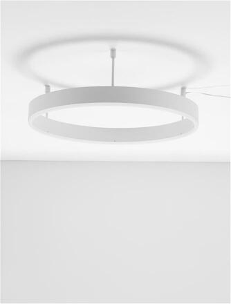 NOVA LUCE stropní svítidlo MOTIF LED stropní svítidlo bílý hliník 3000K IP20 40W 220-240V stmívatelné 9063602