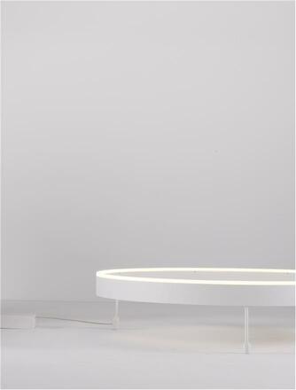 NOVA LUCE stropní svítidlo MOTIF LED stropní svítidlo bílý hliník 3000K 48W IP20 220-240V stmívatelné 9063605