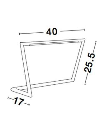 NOVA LUCE stolní lampa ENSIO černý hliník a akryl LED 7W 3V 3000K IP20 9077010