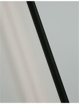 NOVA LUCE nástěnné svítidlo GROPIUS černý hliník LED 20W 230V 3000K IP20 9081120