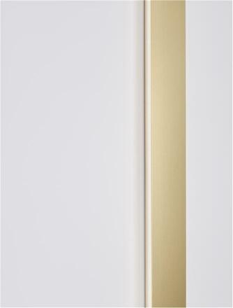 NOVA LUCE nástěnné svítidlo SELINE zlatý hliník LED Philips 44W 230V 3000K IP44 9081200