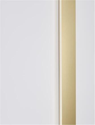 NOVA LUCE nástěnné svítidlo SELINE zlatý hliník LED Philips 44W 230V 3000K IP44 9081200