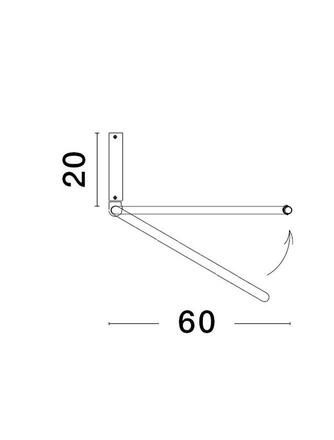 NOVA LUCE stropní svítidlo GARVE černá ocel+hliník LED 35W stmívatelné 9085243