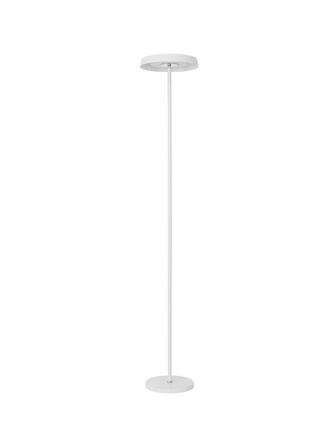 NOVA LUCE stojací lampa VITI bílý hliník a akryl LED 18W 230V 3000K IP20 stmívatelné 9155181