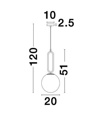 NOVA LUCE závěsné svítidlo GRUS matný černý kov opálové sklo E27 1x12W 230V IP20 bez žárovky 9191202