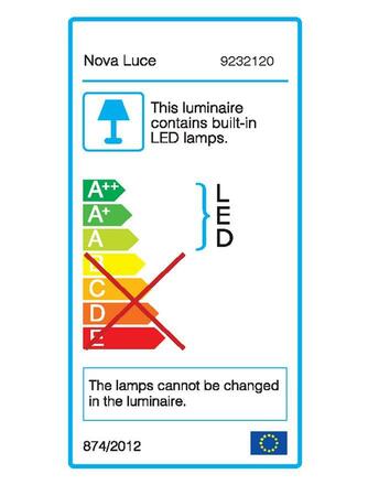 NOVA LUCE zapuštěné svítidlo BLADE černý hliník LED 12W 3000K 38st. IP65 9232120