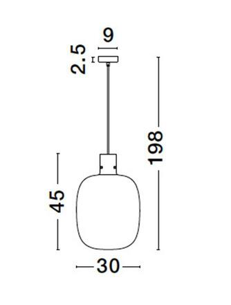 NOVA LUCE závěsné svítidlo CINZIA čiré sklo bílý kabel mosazný zlatý kov E27 1x12W 230V IP20 bez žárovky 9236630