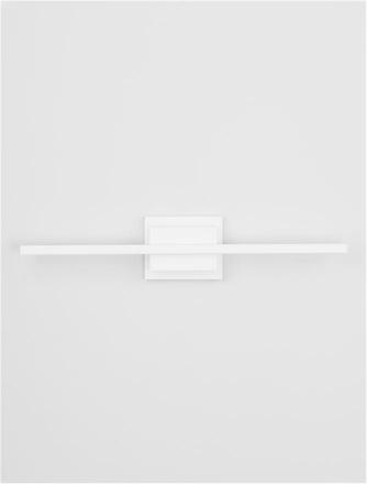NOVA LUCE nástěnné svítidlo nad obrazy AZURE bílý hliník a akryl LED 12.5W 230V 3000K IP20 9267021