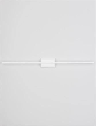 NOVA LUCE nástěnné svítidlo nad obrazy AZURE bílý hliník a akryl LED 28.5W 230V 3000K IP20 9267023