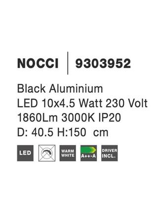 Nova Luce Nápadité a elegantní LED svítidlo Nocci NV 9303952