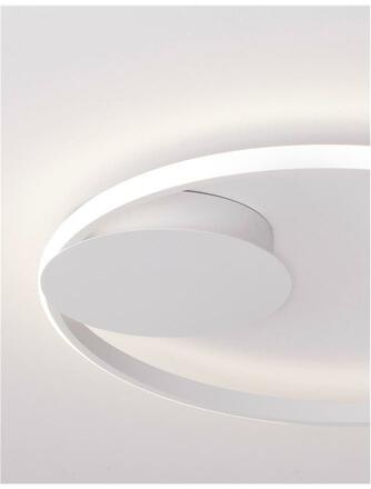 NOVA LUCE stropní svítidlo FULINE bílý hliník a akryl LED 32W 230V 3000K IP20 stmívatelné 9348072