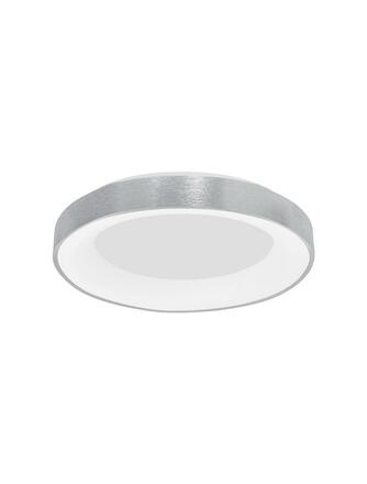 NOVA LUCE stropní svítidlo RANDO THIN broušený stříbrný hliník a akryl LED 50W 230V 3000K IP20 stmívatelné 9353856