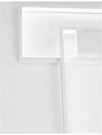 NOVA LUCE stropní svítidlo PORTO bílá ocel hliník a akryl LED 30W 230V 3000K IP20 stmívatelné 9364034