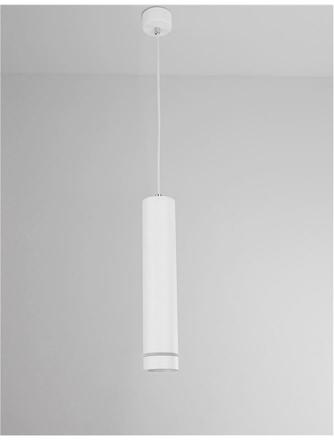 Nova Luce Svítidlo Esca s dekorativním kroužkem a bočním svícením - max. 10 W, GU10, bílá NV 9387004