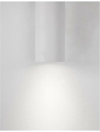 Nova Luce Interiérové nástěnné světlo Nosa - 2 x 10 W, GU10, 56 x 180 mm, bílá NV 9450881