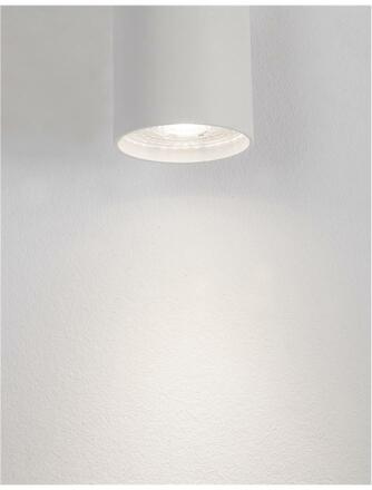 Nova Luce Interiérové nástěnné světlo Nosa - 2 x 10 W, GU10, 56 x 180 mm, bílá NV 9450881