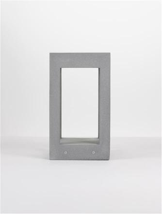 NOVA LUCE venkovní sloupkové svítidlo BEV šedý beton skleněný difuzor LED 5W 3000K 120-230V IP65 9540215