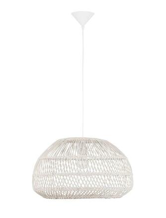 NOVA LUCE závěsné svítidlo MELODY přírodní ratan černý kabel E27 1x12W IP20 bez žárovky 9586431